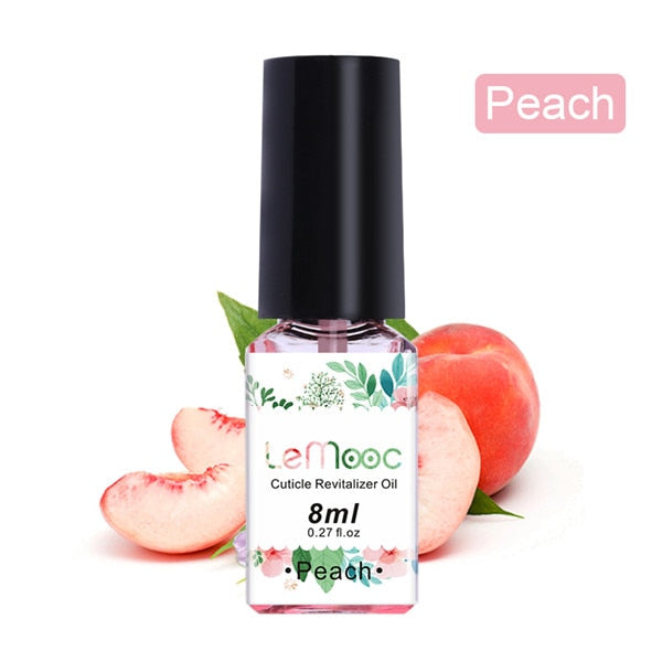 8ml Nail Cuticle Oil Transparent Revitalizer Nutrition Cuticle Oil Flower Flavor Nail Care Nail Treatment Tool Manicure for nail