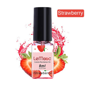 8ml Nail Cuticle Oil Transparent Revitalizer Nutrition Cuticle Oil Flower Flavor Nail Care Nail Treatment Tool Manicure for nail