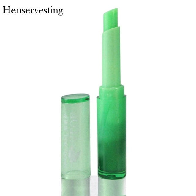 Aloe Natural Lipstick Changing Color Long-lasting Moisturizing Brightening  Lipstick Lip Makeup Beauty Cosmetics