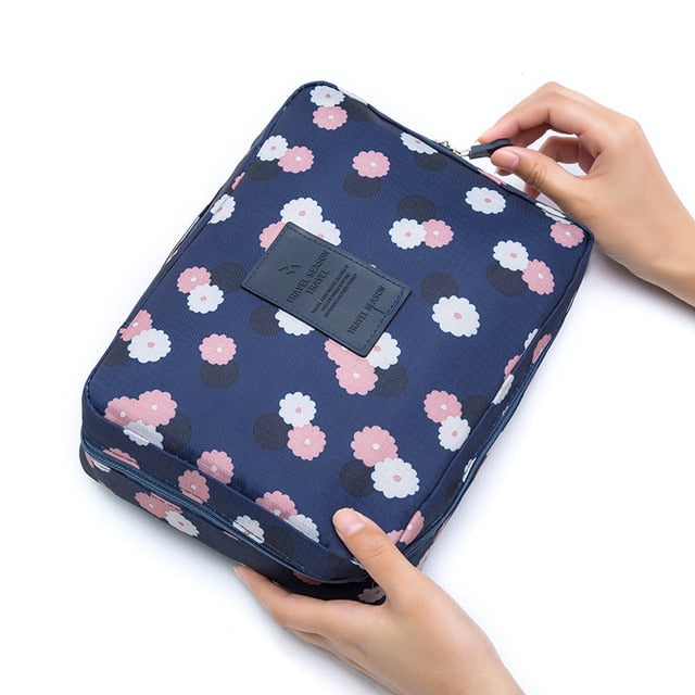 Multifunction travel Cosmetic Bag Neceser Women Makeup Bags Toiletries Organizer Waterproof Female Storage Make up Cases