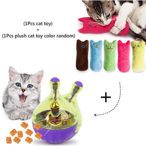 Interactive Cat Toy IQ Treat Ball Smarter Cats