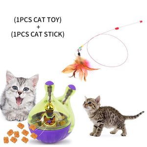 Interactive Cat Toy IQ Treat Ball Smarter Cats