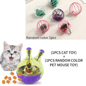 Interactive Cat Toy IQ Treat Ball Smarter Cats