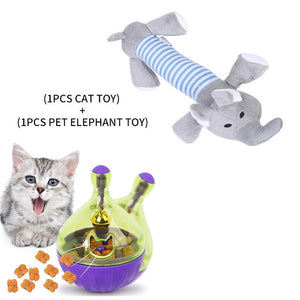 Interactive Cat Toy IQ Treat Ball Smarter Cats