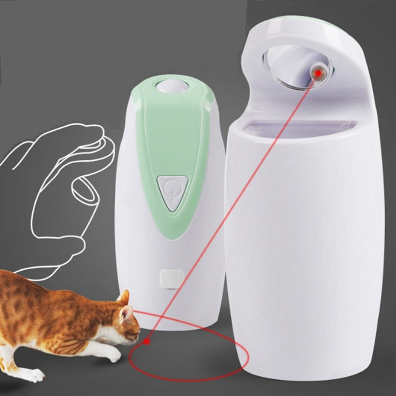 Cat Electric Interactive LED Light Toy