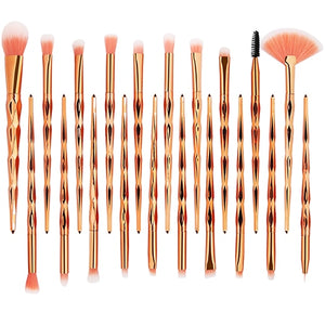 2019 New Diamond 20Pcs Professional Makeup Brushes Comestic Tool Set Make up Brush Tools