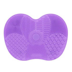 1PC Silicone Makeup brush cleaner Pad Make Up Washing Brush Gel Cleaning Mat Hand Tool Foundation Makeup Brush Scrubber Board