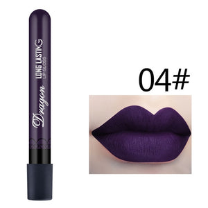 Best Selling Waterproof Lipstick Sexy Vampire lip stick matte velvet lipsticks Red lips color 28 color ladies Makeup cosmetics