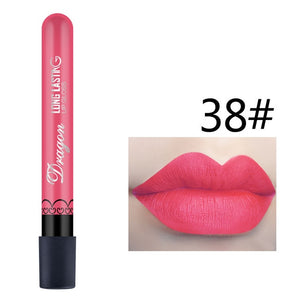 Best Selling Waterproof Lipstick Sexy Vampire lip stick matte velvet lipsticks Red lips color 28 color ladies Makeup cosmetics