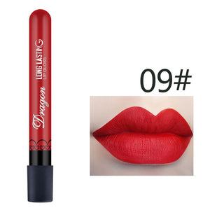 Best Selling Waterproof Lipstick Sexy Vampire lip stick matte velvet lipsticks Red lips color 28 color ladies Makeup cosmetics