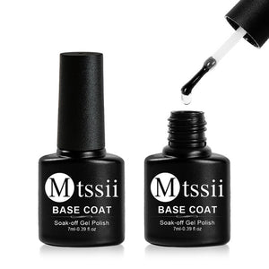 Mtssii 8ml Long Lasting Fast Air Dry Primer No Acid Primer Fast Dry Base Coat No Wipe Top Coat Long Lasting Nail Gel Polish