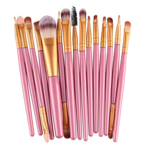 MAANGE 18/15pcs Makeup Brushes set profesional Foundation Blusher Eyeshadow Lips Make up Brush Cosmetic Set Kit pincel maquiagem