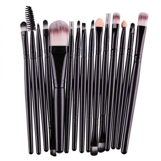 MAANGE 18/15pcs Makeup Brushes set profesional Foundation Blusher Eyeshadow Lips Make up Brush Cosmetic Set Kit pincel maquiagem