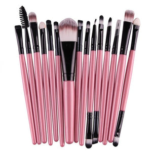 MAANGE 18/15pcs Makeup Brushes set profesional Foundation Blusher Eyeshadow Lips Make up Brush Cosmetic Set Kit pincel maquiagem