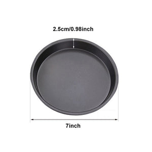 6 7 8 inch Premium Non-Stick Pizza Pan Bakeware Carbon Steel Pizza Plate Round Deep Dish Pizza Pan Tray Mold Mould Baking Tools