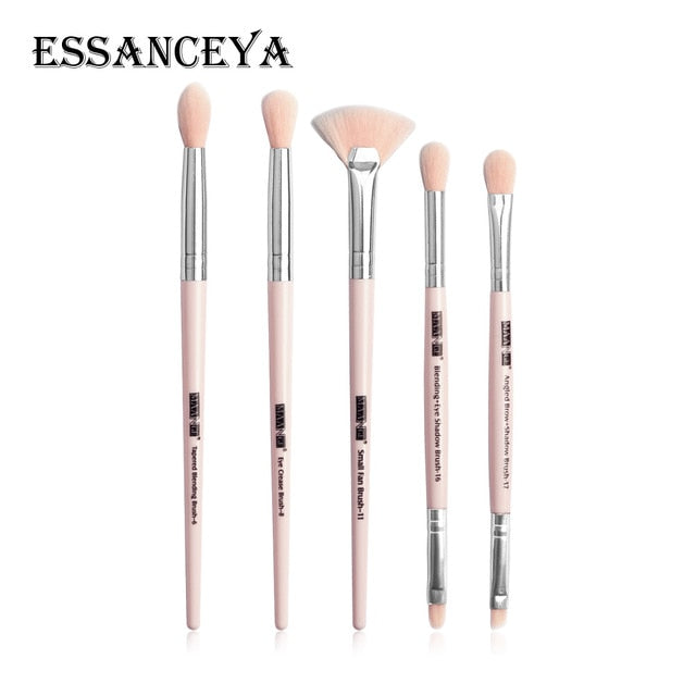 ESSANCEYA New Make Up Brushes 3-12 PCS Professional Blending Eyeshadow Eyebrow Brush For Makeup Beauty Set