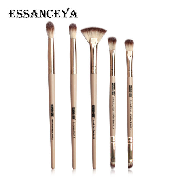 ESSANCEYA New Make Up Brushes 3-12 PCS Professional Blending Eyeshadow Eyebrow Brush For Makeup Beauty Set