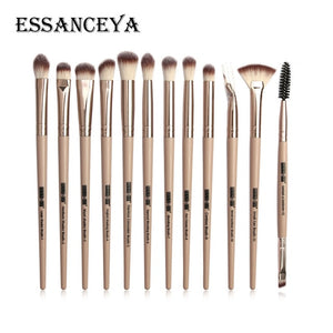 ESSANCEYA New Make Up Brushes 3-12 PCS Professional Blending Eyeshadow Eyebrow Brush For Makeup Beauty Set