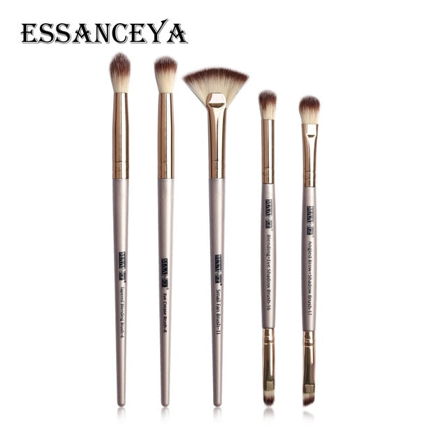 ESSANCEYA New Make Up Brushes 3-12 PCS Professional Blending Eyeshadow Eyebrow Brush For Makeup Beauty Set