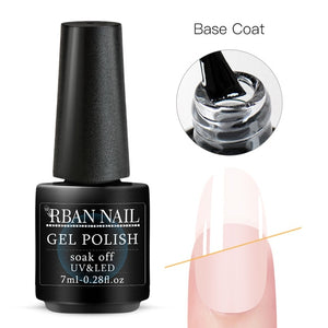 RBAN NAIL 8ML Color UV Gel Nail Polish Matt Top Coat Hybrid Nails Gel Soak Off Long Lasting Nail Art Gel Varnish Lacquer Tools