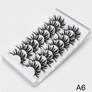 SEXYSHEEP 2/8/20 pairs 15-20mm natural 3D false eyelashes fake lashes makeup kit Mink Lashes extension mink eyelashes maquiagem