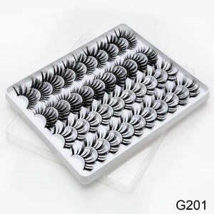 SEXYSHEEP 2/8/20 pairs 15-20mm natural 3D false eyelashes fake lashes makeup kit Mink Lashes extension mink eyelashes maquiagem