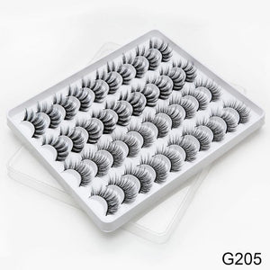 SEXYSHEEP 2/8/20 pairs 15-20mm natural 3D false eyelashes fake lashes makeup kit Mink Lashes extension mink eyelashes maquiagem