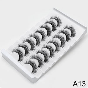 SEXYSHEEP 2/8/20 pairs 15-20mm natural 3D false eyelashes fake lashes makeup kit Mink Lashes extension mink eyelashes maquiagem