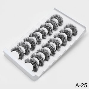 SEXYSHEEP 2/8/20 pairs 15-20mm natural 3D false eyelashes fake lashes makeup kit Mink Lashes extension mink eyelashes maquiagem