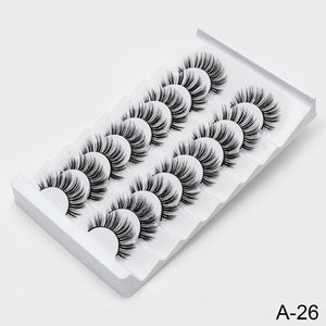 SEXYSHEEP 2/8/20 pairs 15-20mm natural 3D false eyelashes fake lashes makeup kit Mink Lashes extension mink eyelashes maquiagem