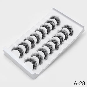 SEXYSHEEP 2/8/20 pairs 15-20mm natural 3D false eyelashes fake lashes makeup kit Mink Lashes extension mink eyelashes maquiagem