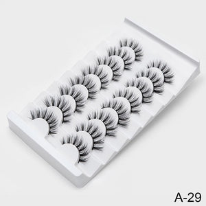 SEXYSHEEP 2/8/20 pairs 15-20mm natural 3D false eyelashes fake lashes makeup kit Mink Lashes extension mink eyelashes maquiagem