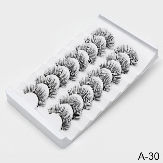 SEXYSHEEP 2/8/20 pairs 15-20mm natural 3D false eyelashes fake lashes makeup kit Mink Lashes extension mink eyelashes maquiagem