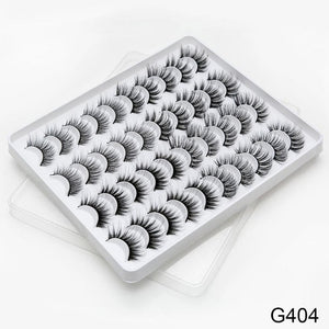 SEXYSHEEP 2/8/20 pairs 15-20mm natural 3D false eyelashes fake lashes makeup kit Mink Lashes extension mink eyelashes maquiagem