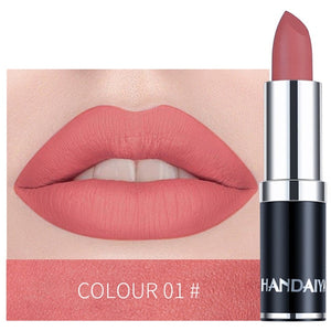 Hot Matte Lipstick Vitamin Nude Color Lip Stick Nutritious Moisturizer Pumpkin Color Luxury Women Batom Cosmetics Makeup TSLM2