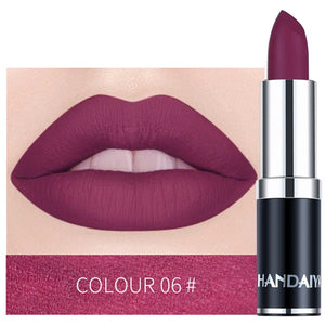 Hot Matte Lipstick Vitamin Nude Color Lip Stick Nutritious Moisturizer Pumpkin Color Luxury Women Batom Cosmetics Makeup TSLM2