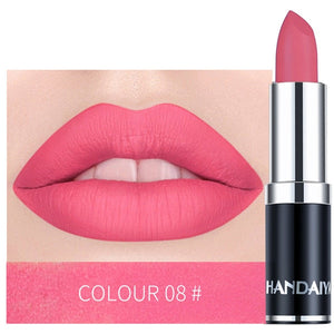 Hot Matte Lipstick Vitamin Nude Color Lip Stick Nutritious Moisturizer Pumpkin Color Luxury Women Batom Cosmetics Makeup TSLM2