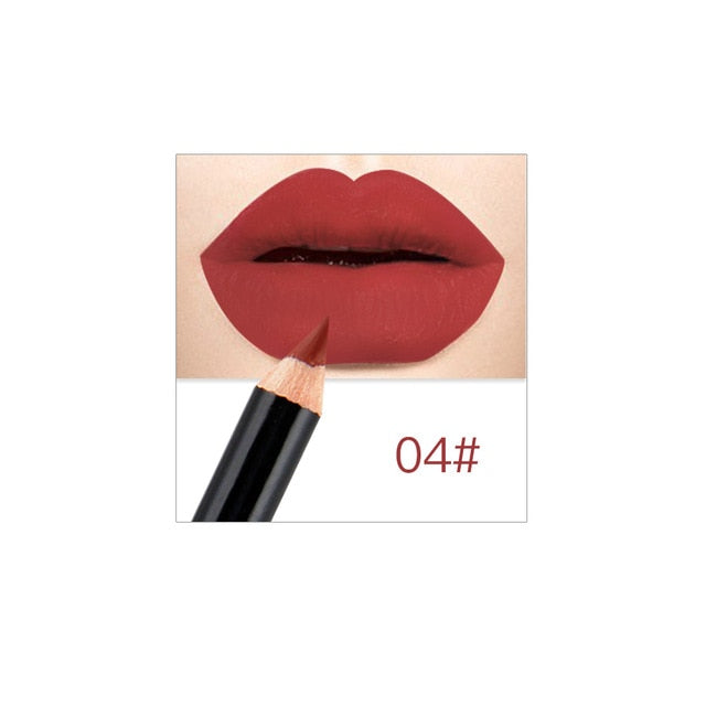 Hot Matte Lipstick Vitamin Nude Color Lip Stick Nutritious Moisturizer Pumpkin Color Luxury Women Batom Cosmetics Makeup TSLM2