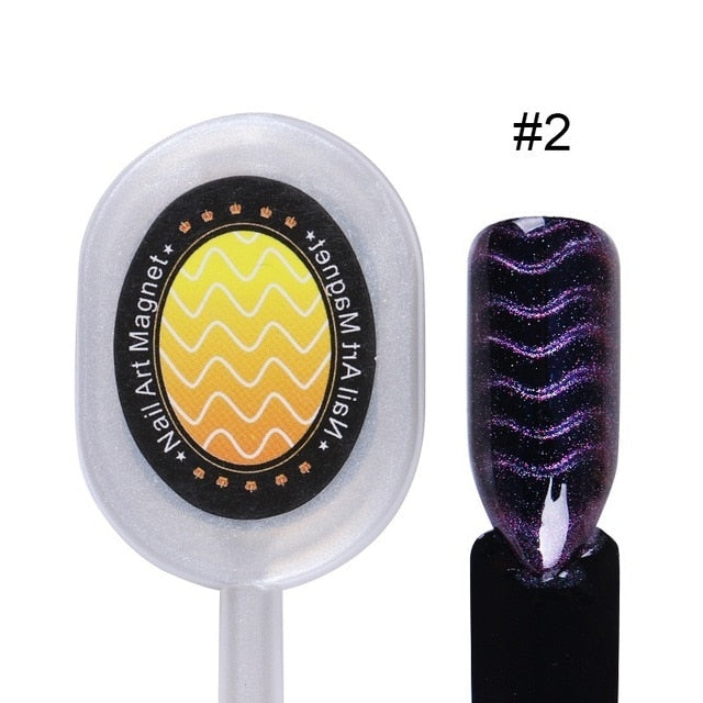 MAD DOLL 8ml Blinking Cat Eye Gel Nail Polish Soak Off Nail Art Gel Polish Magnicure Nail Gel Cat Eye UV Gel Varnish