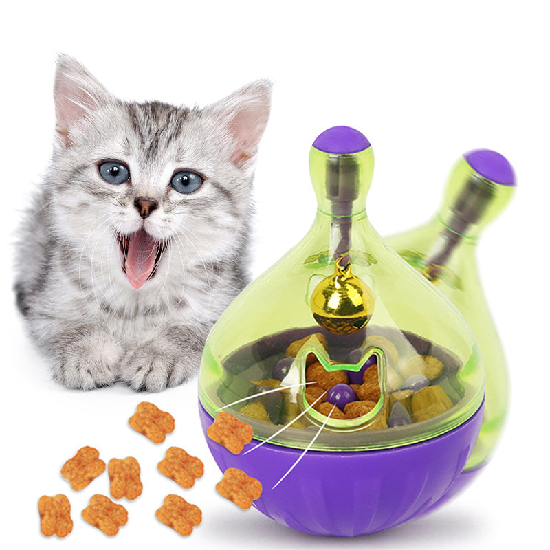 Interactive Cat Toy IQ Treat Ball Smarter Cats