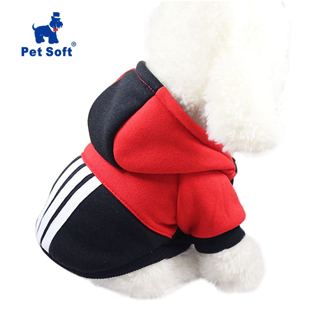 Dog Clothes Sports Hoodies For Small Dogs Chihuahua Pug French Bulldog