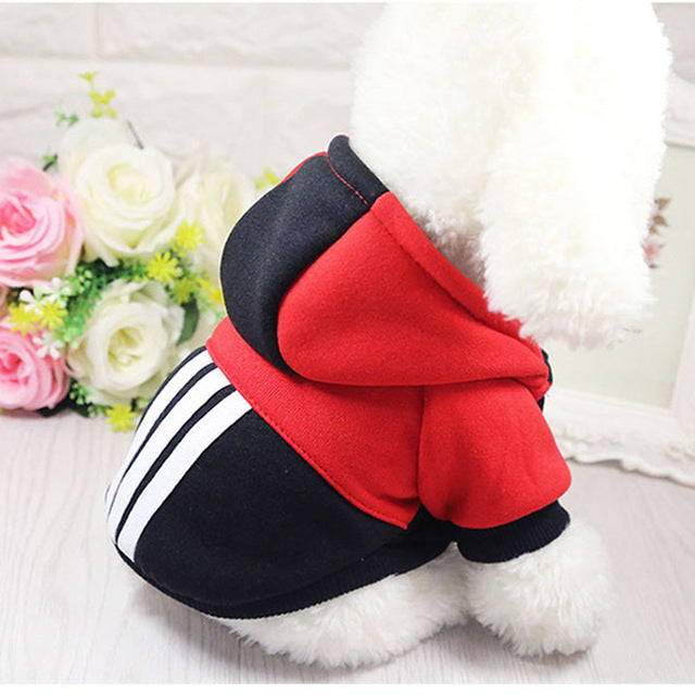 Dog Clothes Sports Hoodies For Small Dogs Chihuahua Pug French Bulldog