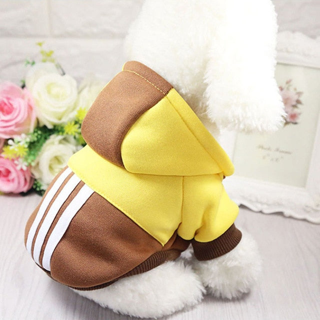 Dog Clothes Sports Hoodies For Small Dogs Chihuahua Pug French Bulldog