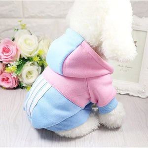 Dog Clothes Sports Hoodies For Small Dogs Chihuahua Pug French Bulldog