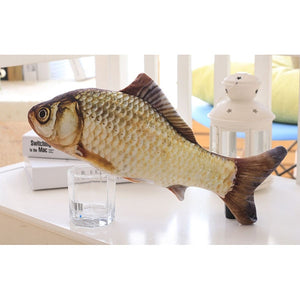 Cat Soft Plush Creative 3D Carp Fish