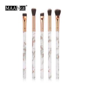 MAANGE Multifunctional 5/7/10pcs Marbling Makeup Brushes Set Eyeshadow Eyeliner Concealer Brush set Mini Make Up Brush Tool Kit