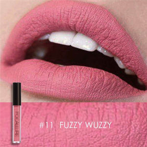 FOCALLURE Matte Liquid Lipstick Waterproof Moisturizer Smooth Lip Stick Long-lasting Lip Tint Cosmetic Lip Makeup