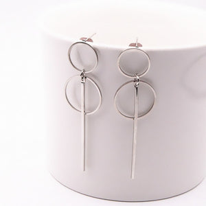 Fashion Statement Earrings 2018 Big Geometric earrings For Women Hanging Dangle Earrings Drop Earing modern Jewelry