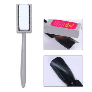 12 Styles Cat Eye Gel Magnetic Board Thick Strong Magnet Stick for UV Gel Polish Manicure Nail Art Tool