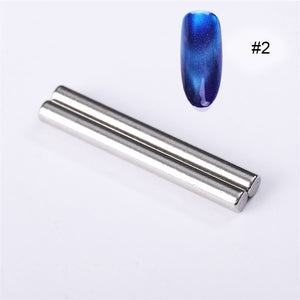 12 Styles Cat Eye Gel Magnetic Board Thick Strong Magnet Stick for UV Gel Polish Manicure Nail Art Tool